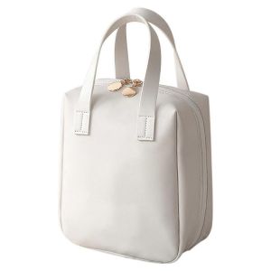 Trousse de maquillage de voyage Cosm&eacute;tiques,Sac de rangement Sac de soins de la peau portable pour voyager,imperm&eacute;able en cuir PU,Ma - Neuf