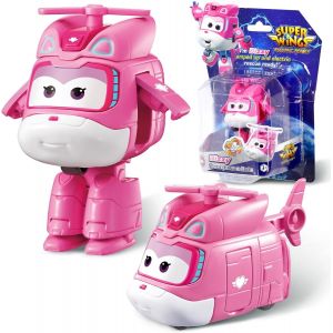 DDA-Jouets Transforming Dizzy, Figures d'action 2 en 1, Jouet Robot Avion 5cm, Jouet Transformateur pour Garçons et Filles à partir de 3 Ans - Neuf