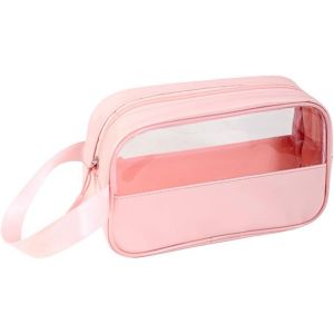 MAA-Trousse de toilette de voyage avec fermeture éclair - Transparente et étanche - Plusieurs tailles - Pour hommes, femmes et enfants, Xsb13509, 21 X 7 X 12 cm / 8.27 x 2.76 x 4.72 inches, - Neuf