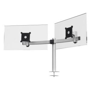 Durable 508623 support d'&eacute;cran plat pour bureau 27" Argent - Neuf