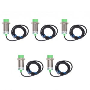 XYONG Capteur de proximite inductif haute frequence IP65, 5 pieces, PNP non integre, AC90-250 V - Neuf