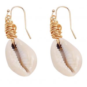 Boucles D'oreilles Coquillages, Boucles D'oreilles Tendance, 51900 - Neuf