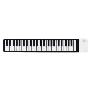 Piano Numerique Electrique Pliable Et Souple Pour Bebe (Noir Et Blanc) - Neuf