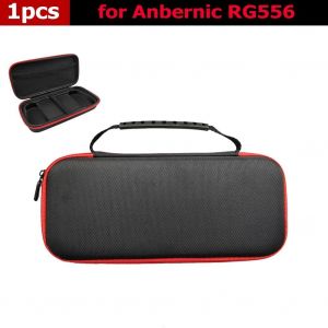 Sac De Rangement Antichoc Pour Anbernic Rg556, &Eacute;tui De Protection De Voyage Eva, Protecteur D'&eacute;cran En Verre Tremp&eacute;, Accessoires De Jeu Anti-Glare,1pc Bag - Neuf