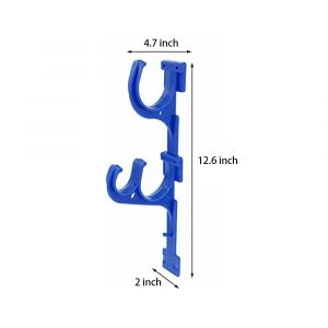 Crochet/crochet/support de poteau de piscine résistant à la rouille, à l'oxydation et aux produits chimiques, poteau de placement d'outil de nettoyage de piscine - Neuf