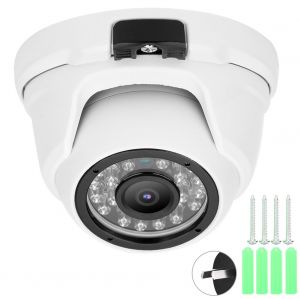 Camera analogique coaxiale AHD 1080p, dome conque infrarouge PIR HD, IP66, 5 MP, moniteur de securite d'interieur, prise AC 100 V-240 V AU - Neuf