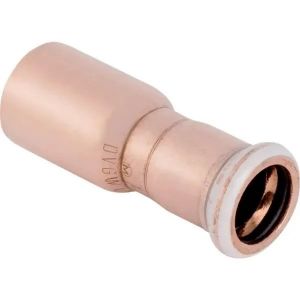 R&eacute;duction GEBERIT Mapress Cuivre avec tube d'embo&icirc;tement &Oslash;28 mm - 22 mm - 62309 - Neuf