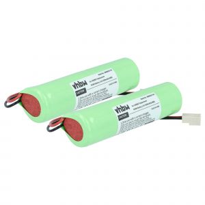 vhbw 2x Batterie compatible avec RedBack Lasers CXR880, DGL3000, DGL3000 laser level dispositif de mesure laseroutil de mesure (3500mAh, 2,4V, NiMH) - Neuf