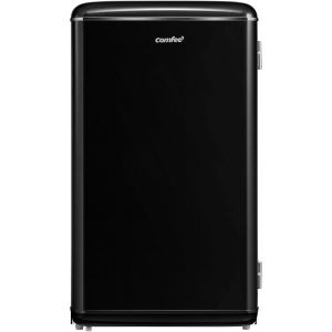 CHECARZHN--NO1-Rcd93Bl2Eurt(E) Réfrigérateur Sous-Plan, 93L, Réfrigérateur Rétro Pose Libre Avec Compartiment Réfrigérant, Thermostats Réglables, Lumière Led, Noir - Neuf