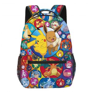 (B)Sac À Dos Sur Le Thème De Pikachu Pour Les Élèves Du Primaire Et Du Secondaire Et Sac À Dos Pour Enfants - Neuf