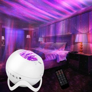 Projecteur D'&eacute;toiles, Projecteur Galaxie Avec Bluetooth, T&eacute;l&eacute;commande, Ciel &Eacute;toil&eacute; Panoramique &Agrave; 360 Degr&eacute;s, 8 Lumi&egrave;res Nocturnes &Agrave; Bruit Blanc Pour La Chambre, La F&ecirc;te, Le Home Cin&eacute;ma - Neuf