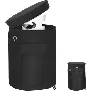 Ulteronixshop-Housse de protection pour bouteille de gaz, housse de bouteille de gaz, housse de bouteille de gaz, 5 kg, Oxford 600D, imperm&eacute;able, coupe-vent, anti-UV, avec double fermeture &eacute;clair et - Neuf