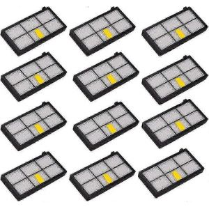 Filtre 12 Pièces Pour Robot Aspirateur Roomba Series 800 900 860 870 871 880 960 980 - Neuf