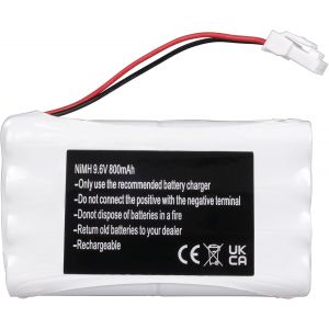 Ulteronixshop-2400720 Batterie pour Somfy M3 HR15/51, 5008956 5071688, Compatible Moteurs Freevia, GDK, SGA et SGS, Moteurs Somfy Elixo 500 3S IO/GDK 3000, GDK 700 (800mAh, 9.6V) - Neuf