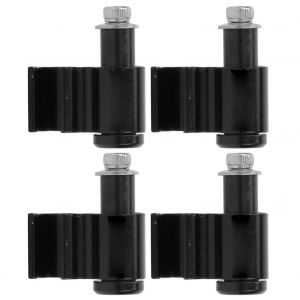 Lot De 4 Guides De Cable De Frein Pour Velo De Route Et De Montagne, Adaptateur De Levier De Vitesse, Clips En C Pour Cadre De Velo - Neuf