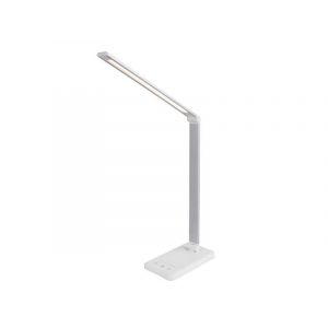 Lampe De Bureau Led Avec Chargeur Sans Fil, Commande Tactile, Intensit&eacute; Variable, Angles R&eacute;glables, Lumi&egrave;re Douce Pour Les Yeux - Neuf