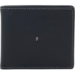 Pe323 - Portefeuille Am&eacute;ricain Avec Porte-Monnaie,Noir ,Classique - Neuf