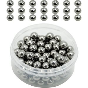 Lot de 150 boules de m&iquest;&iquest;lange de peinture en acier inoxydable antirouille pour m&iquest;&iquest;langer les peintures acryliques - 5,5 mm - Neuf