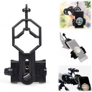 KALANKA-Adaptateur universel pour téléphone portable ¿ Compatible avec jumelles monoculaires télescope et microscope, s'adapte à presque tous les smartphones de 52 à 100 mm ¿ Enregistrez le monde - Neuf