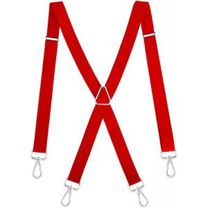 Cauc-Bretelles Homme,Bretelles Homme Larges,Bretelles Homme Vintage,Bretelles Femme,Bretelles Homme Travail,Bretelle Homme,Bretelles Pour Homme,Bretelles Hommes,Bretelles Femme Pour Pantalon,Ferroso - Neuf