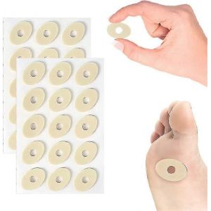 Coussins De Callosit&eacute;s En Mousse Souple Rond - Coussinets De Coussin De Ma&iuml;s Adh&eacute;sif Autoadh&eacute;sif 75 Unit&eacute;s Autocollant Coussinets De Callosit&eacute;s R&eacute;duisant Les Coussins De Frottement Pour Soulager La Do - Neuf