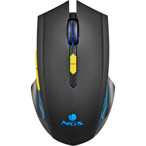 Souris de Jeu sans Fil avec &eacute;clairage LED 6 Boutons capteur Optique r&eacute;glable Compatible PC et Ordinateurs Portables/PS/Xbox/Nintendo Switch/tablettes/t&eacute;l&eacute;phones pr&eacute;cision et contr&ocirc;le - Neuf