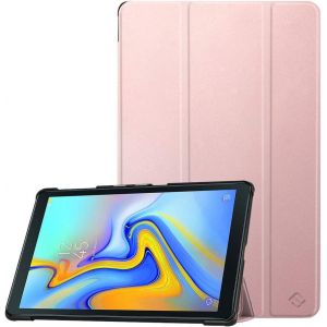 ERYI-Coque Pour Samsung Galaxy Tab A 10.5 Pouces 2018 Sm-T590/T595 - Etui De Protection Ultra-Mince Housse Tablette Case Cover Avec Auto Fonction Veille/R&eacute;veil Automatique, Or Rose - Neuf