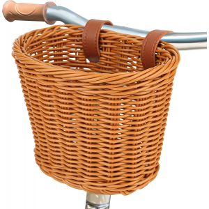 Panier Velo Enfant,Panier Velo Avec Ceinture En Pu Amovible,Adapté À La Plupart Des Vélos - Neuf