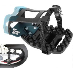 Cages D'orteils Pour Velos Peloton Et Pedales Peloton Bike+, Adaptateurs De Cage D'orteils Compatibles, Cages De Clips D'orteils - Neuf