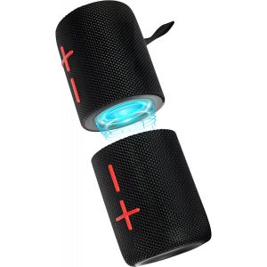 2 In 1 Bluetooth Speaker, Magnetic, Dual Split, Ipx6 Waterproof, Wireless Portable Speaker With 20W Powerful Stereo Sound, Bluetooth V5.3, 24-Hour Playback, Multiple Pairing For - Neuf