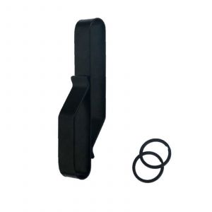 En Acier Inoxydable Tactique Porte-Clés Clip De Titulaire De Droit À L'échelle De La Ceinture Avec 2 Clés En Métal Anneaux, Conception Durable - Neuf