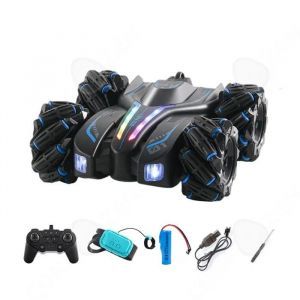 C Voiture t&eacute;l&eacute;command&eacute;e 2,4GHz stunt car avec contr&ocirc;le gestuel voiture telecommand&eacute; tout terrain rechargeable pour gar&ccedil;ons filles - Neuf