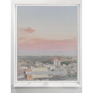Moustiquaire pour fenêtre de toit, 150 cm x 180 cm, moustiquaire avec nouveau système de fermeture éclair et ruban adhésif double face transparent, peut être découpée sans perçage (noir) - Neuf