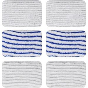 6 Pices Clean and Steam Lingette Clean and Steam Accessoires Serpillere Balai Vapeur pour Rowenta Clean amp Steam ZR8500 SERPILLERE - Neuf