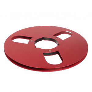 1/4 10,5 Pouces Bobine Vide 3 Trous En Alliage D'aluminium PièCes De Machine D'ouverture Bobine De RéCeption Pour Bobine Nab à Bobine MagnéTophone Rouge - Neuf