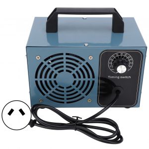 XYONG Generateur d'ozone, petit purificateur d'air portable, purificateur d'air d'interieur, bleu, avec minuterie, prise AU 220 V, 5 g/h - Neuf
