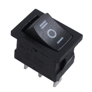 Spdt On-Off-On 3 Position Snap In Bateau Interrupteur à Bascule AC 250V/6A 125V/10A-Yuyu - Neuf