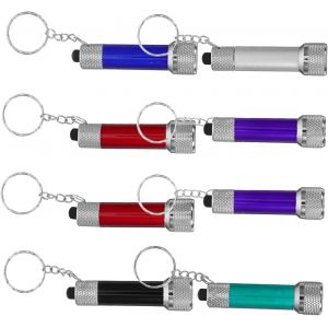 8 Pi&egrave;ces Lampe De Poche Led Aluminium Pour Porte Cl&eacute; Torche Miniature Portable Pour Camping Randonn&eacute;e Couleurs Al&eacute;atoires Couleur Al&eacute;atoire - Neuf