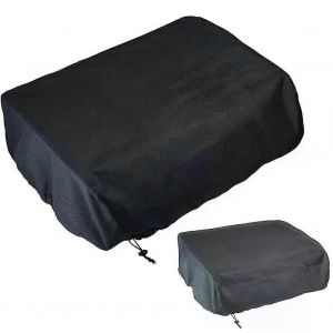 Housse de protection pour barbecue imperméable en polyester noir pour plaque chauffante de table de 22 pouces avec capot 57x48x23cm Pièces de barbecue - Neuf