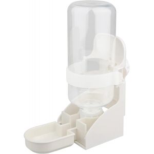 ¿Blanc¿Distributeur D'eau Pour Les Petits Animaux, 500ml De Grande Capacité En Eau Automatique Distributeur De Lapin Accroché Buveur, Pour Hamster, Cobaye, Lapin, Rat, Chinchilla, Furet, Gerbille - Neuf