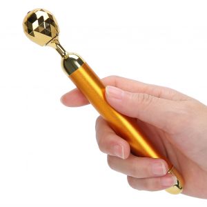 Appareil De Massage Facial A Rouleau Vibrant A Boule Unique, Appareil De Massage Raffermissant Et Liftant Pour La Peau - Neuf