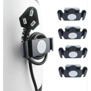 Organisateur de cordon d'enroulement pour appareils de cuisine,paquet de 4 (bleu fonc&eacute;) - Neuf