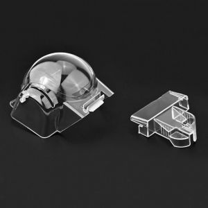 Bouchon d'objectif pour accessoires,pare-soleil Gimbal Lock et caméra Shield Cache objectif Gimbal Cover Protector Camera Fix Anti-choc Résistant à 'humidité pour DJI Mavic Pro(Transparent) - Neuf