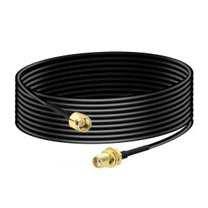 SUBZONAL-3M C&acirc;ble d'extension SMA Coaxial RG174 Faible Perte SMA M&acirc;le &agrave; Femelle Rallonge SMA Antenne Male to Female Connector pour 2G 3G 4G 5G LTE Antenne Adaptateur WiFi Routeur WiFi Booster Cam&eacute;ra - Neuf
