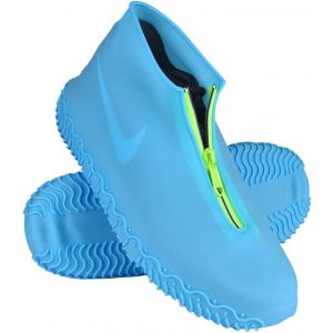 Couvre Chaussures Imperméables(Bleu-Xl), Couvre Chaussures En Silicone Réutilisables Avec Semelle Renforcée Antidérapante Pour Les Jours Pluvieux Et Neigeux Pour Hommes, Femme - Neuf