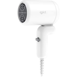 Pear Lite Professional Travel Hair Dryer With Ultra Compact Folding Design 2 Power Levels And Extra Small Size 400w White - Neuf
