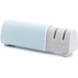 Aiguiseur Couteaux Manuel Aiguiseur De Couteau Ceramique Et Fente Acier, Affuteur De Couteaux Sharp Easy Compact Facile À Utiliser Pour La Cuisine Restaurer La Lame Émoussée Tranchant Rasoir - Neuf