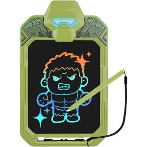 KALANKA-Ardoise Magique, Tablette Dessin Enfant 10 Pouces, LCD Tablette D'écriture, Noël Petits Cadeau Jouet Enfant 3 4 5 6 Ans Garçons (Vert) - Neuf