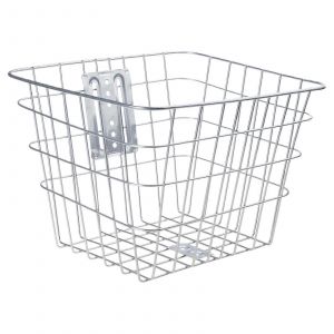 Panier De Velo Amovible En Metal Pour Velo, Panier Avant De Velo Amovible Pour Enfants, Scooter, Velos, Panier En Fil Metallique Facile A Monter - Neuf