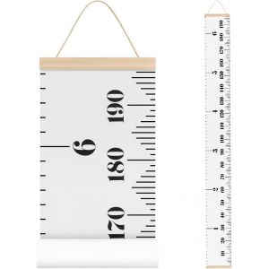 Kalanka-Diagramme Taille Enfants, Toise Murale Enfants, R&egrave;gle Hauteur Murale, Toile Tableau Croissance Enfants Wall Hauteur Tableau D&eacute;coration Murale Amovible Chambre Enfant D&eacute;coration - Neuf